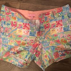Lilly Pulitzer shorts in states print